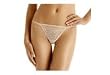 Calvin Klein Women's Perfectly Fit Seduction Arabesque Double String Thong #F2818