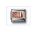Jewelry : BELLA (writing) Red Classic Enamel, Italian Charm by Nomination Charms