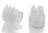 Nylon Slotted Set Screws 6-32