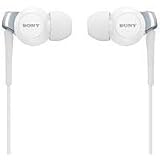 Sony MDR-EX300/WHI Vertical In-the-Ear Style EX Style Headphones (White)