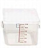 Rubbermaid-Clear Square Carb X Space Saving Containers; 11 5/16 X 10 1/2 (6312CL) Category: Square Storage Containers and Lids