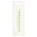 Tops Pay Receipt Time Cards - 10.5 x 3.5 Sheet Size - Manila