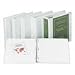 Standard View Binder, 2Capacity, 8-1/2x11, White, Sold as 1 each
