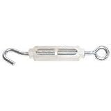 Hook & Eye Turnbuckle Zinc, 3/8 x 15 (10 pack)