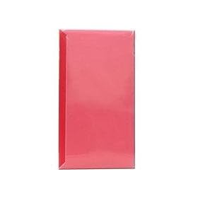 Pioneer Space Saver Pocket Bound Photo Album, Solid Color Covers with Clear Pocket, Holds 144 4x6 Photos, 3 Per Page. Color: Red.