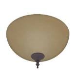 Hunter 21827 2-Light Amber Brass Finials