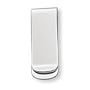 Elongated Nickel-plated Money Clip