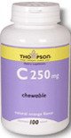 Vitamin C Chewable 100 tabs 250 mg By Thompson .