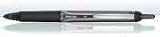 Rolling Ball Pen,Retractable,Fine Point,Purple Barrel/Ink