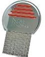 Nit Free Terminator Lice Comb,  Professional Stainless Steel Louse and Nit Comb for Head Lice Treatment, Removes Nits