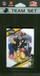 2009 NFL SCORE Pittsburgh Steelers Complete Football Card Team Set featuring Ben Roethlisberger