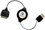 Retract Ipod USB 2.0 Sync-blck