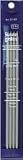 QUICKSILVER DOUBLE POINT KNITTING NEEDLES 10 4/PKG-SIZE 10