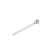 Sterling Silver Lt Blue Stone Nose Stud - 1.5 mm Straight - Sold as a Pair