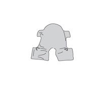 Drive Medical 13253P Polyester Split Sling with Head Support