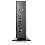 HP Compaq Thin Client t5545 - Tower - 1 x Eden 1 GHz - RAM 512 MB - no HDD - Gigabit Ethernet - HP ThinPro - Monitor : none