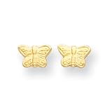 14k Butterfly Earrings