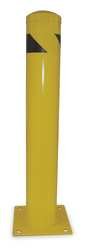 Industrial Grade 1GUD7 Safety Bollard, Length 36 In, Yellow