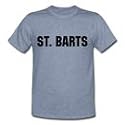 ST. BARTS - Country-series - Heather Grey or White T-shirt