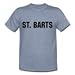 ST. BARTS - Country-series - Heather Grey or White T-shirt