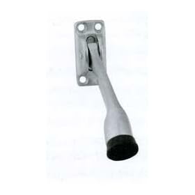  Ives FS452426D Satin Chrome Cast Brass Kick Down Door Holder for 2 inch or Less Door-to-Floor Clearance