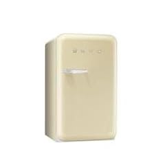 Smeg FAB10RP - Standk�hlschrank mit Gerfrierfach, Creme, Rechtsanschlag