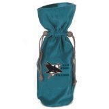 San Jose Sharks 14" NCAA College Velvet Wine Bag - NHL Hockey