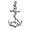 Anchor Charm - Sterling Silver