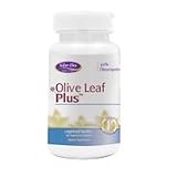 Olive Leaf Plus 600mg - Helps Fights Mircobial Viral and Fungal Infections, 60 caps., (Life Flo Health Care Products)