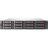 HP StorageWorks Modular Smart Array P2000 G3 SAS Dual Controller LFF Array - Hard drive array - 12 bays ( SATA-300 / SAS-2 ) - rack-mountable - 2U