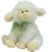 TY Beanie Babies Floxy  - white lamb