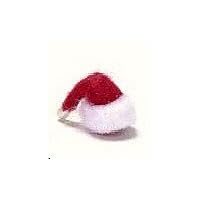 Dollhouse Miniature Felt Santa Hat