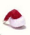 Dollhouse Miniature Felt Santa Hat