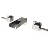 Eden Bath Two Handle Wall Mount Bathroom Faucet Trim Kit EB_FM003WBN