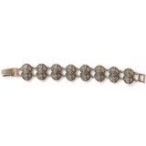 Bracelet Link Charms Sterling Silver 7.5 " (bracelet146)