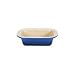 Le Creuset Stoneware Deep Dish Loaf Pan, Cobalt