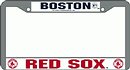 Boston Red Sox MLB Chrome License Plate Frame by Rico Industries