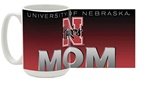 Nebraska Cornhuskers (Husker Mom) 15oz Ceramic Mug