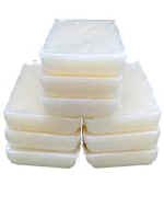 BEESWAX BLOCKS WHITE 5-LB in 1-lb blocks