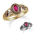 ZALES 10K Gold Tempo Ladies' Class Ring