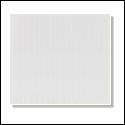 24 x 24 Clear 2 mm Corrugated Plastic coroplast blank sheets