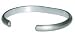 Qray Small Gunmetal Bracelet Q-153 Flexible Q-ray