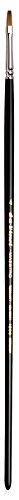 da Vinci Oil & Acrylic Series 1800 Maestro Oil Paint Brush, Bright Kolinsky Red Sable, Size 4