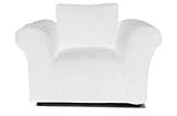 Armchair Slipcover, Regular Style Fabric: Faux Leather, Chocolate
