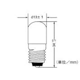 TE13-18 <T13 E12/15 18V 2W> (10ｹ)ｲﾘ