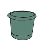 Ames True Temper RR0824EV 8 &acute; Rolled Rim Planter ( Pack of 24 ) - B000VJ9XQC