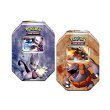 Pokemon 2008 Diamond & Pearl Holiday Collectors Tin Mewtwo & Rhyperion