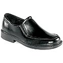 Boys' ECCO Jr. Arlanda Apron Slip On 73323 - Black Leather