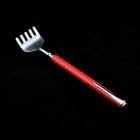 Pen type Stainless Steel Telescope Tickle Device - Red + Silver