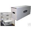 BCW Long Comic Book Storage Box House & Long Comic Cardboard Storage Box (5 of EACH) Corrugated Cardboard Storage Box - Comic Book Collecting Supplies